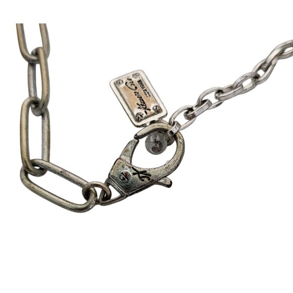 Kenneth Cole New York Green Multicolor Layered Bead & Chain Necklace - Picture 5 of 6